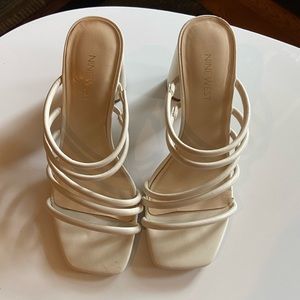 Nine West straps heels